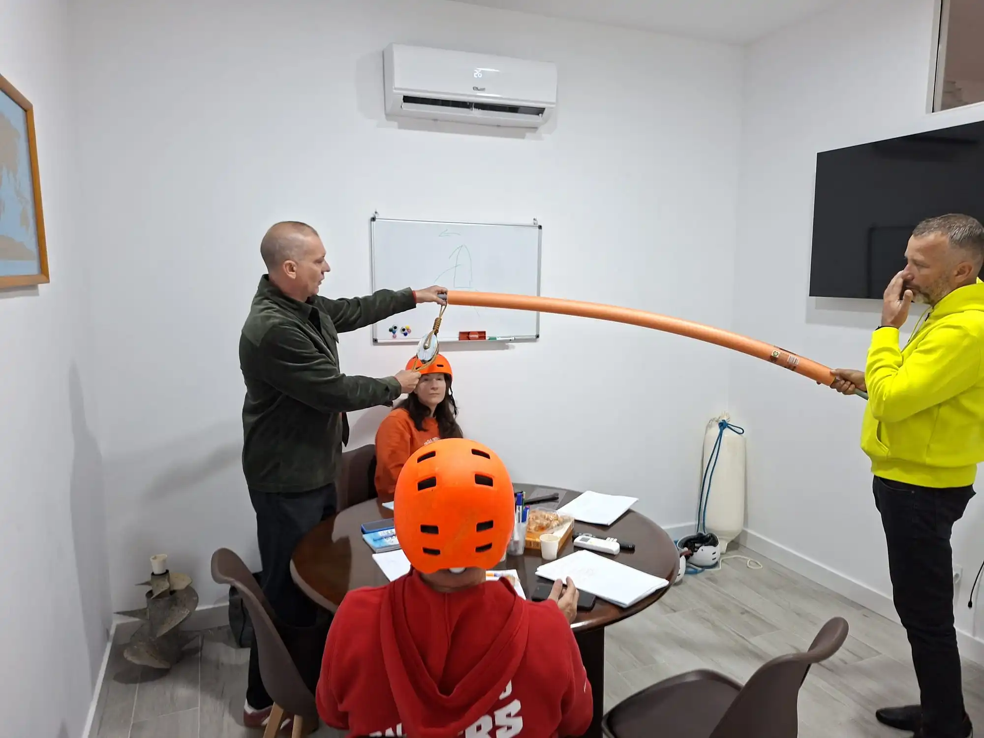 Práctica de gobierno en mar abierto